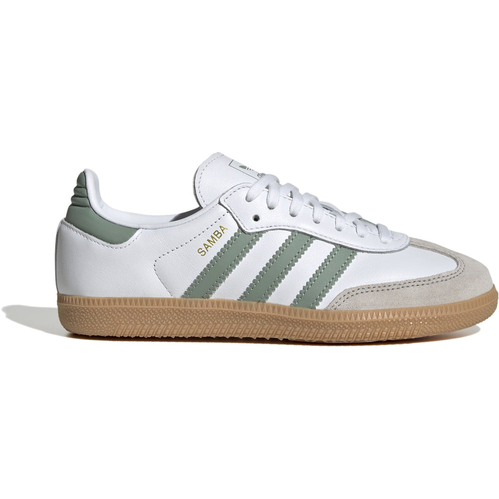 Køb adidas Originals Ftwr White/Silver Green/Gum 3 Samba Og J Sneakers