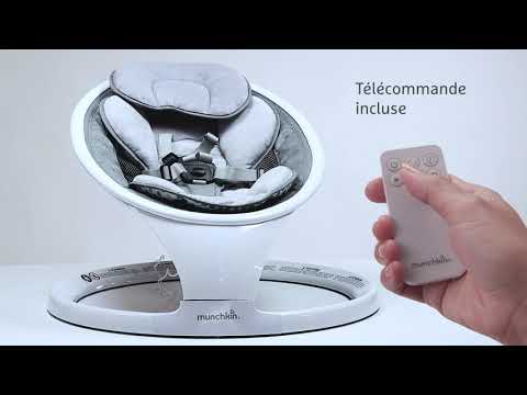 Munchkin Siège Berçant Munchkin Swing Bluetooth - Gris