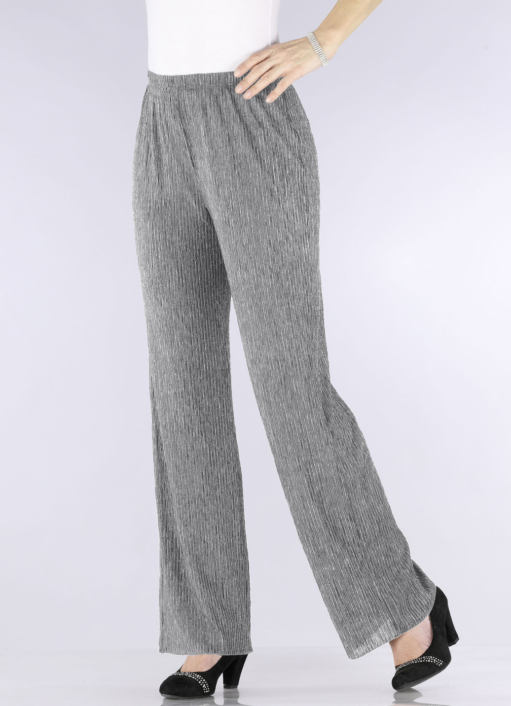 Edel schimmernde Hose