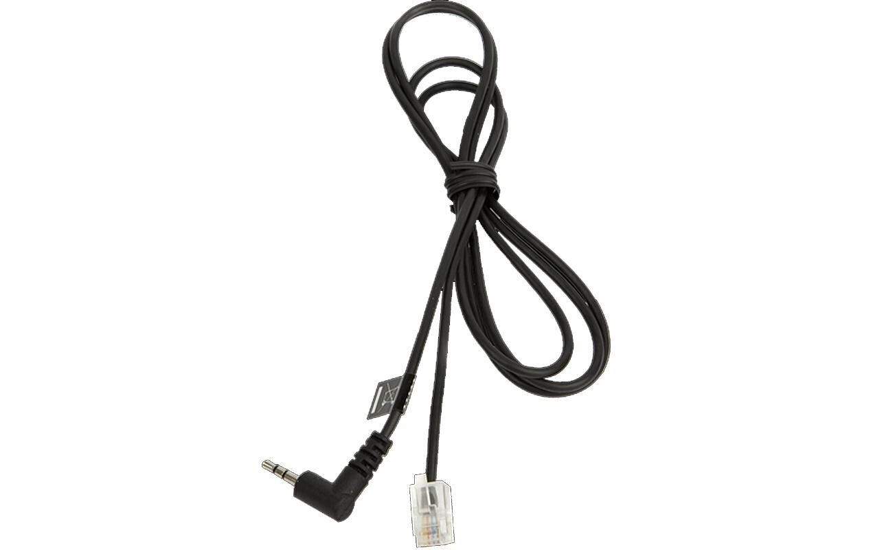 Anschlusskabel ST25FCC RJ-10 - 2.5 mm Klinke 1 mVerbindungskabel für schnurlose Headsets zu Festnetztelefonen mit 2.5 mm Klinkenanschluss. Bitte informieren Sie sich in unserer Kompatibilitäts-Übersicht darüber, welches Kabel das richtige für Ihr
