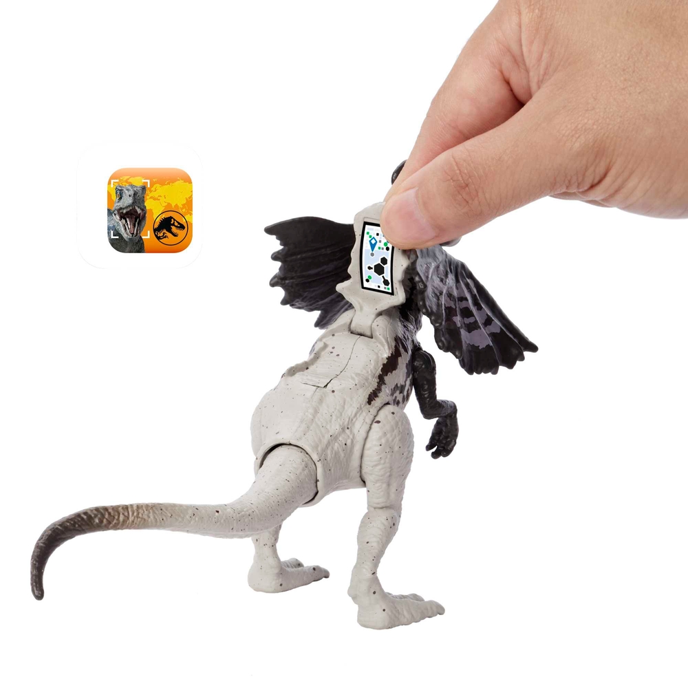 Jurassic World Strike Attack Dilophosaurus Dinosaurierfigur