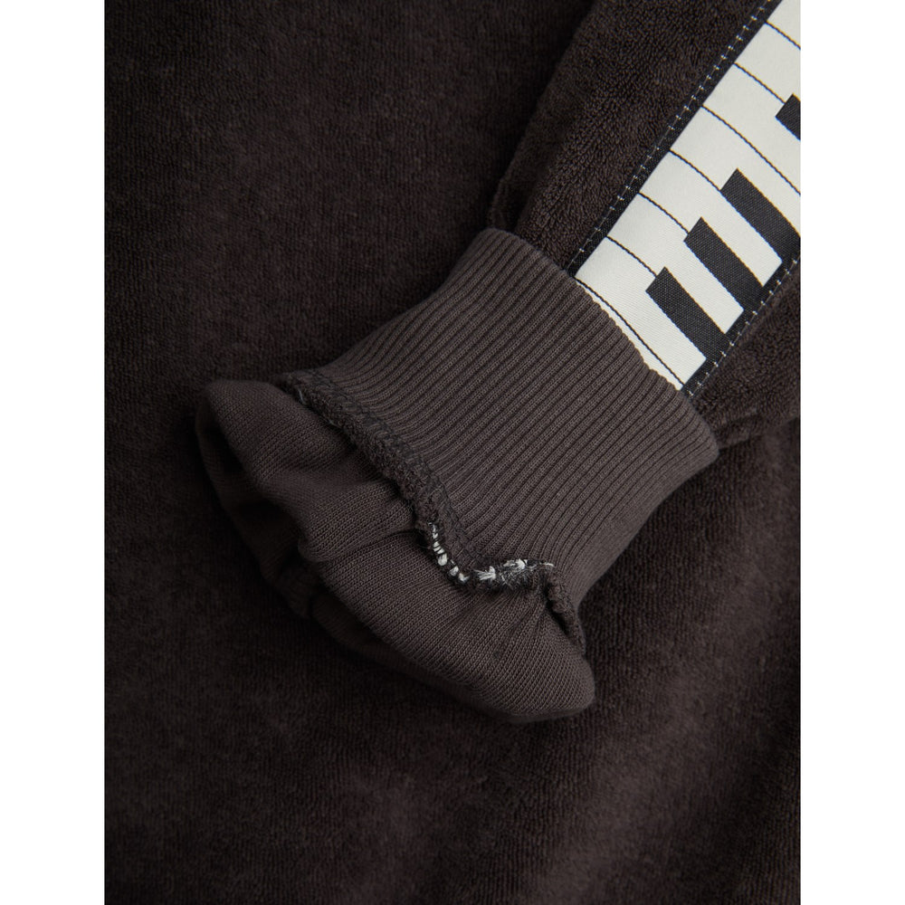 Køb Mini Rodini Black Piano Terry Sweatshirt