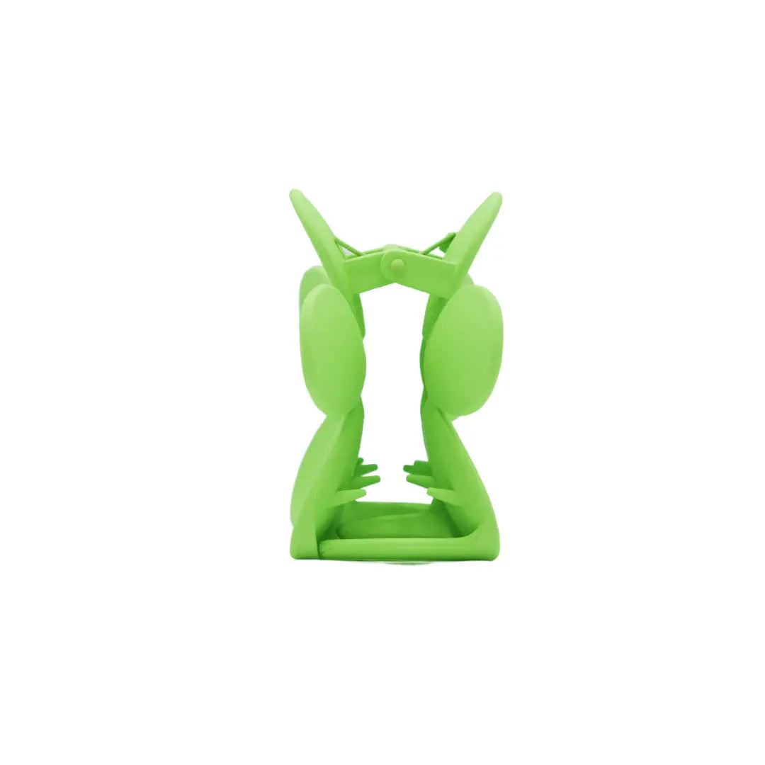 Flower Hair Clip Green