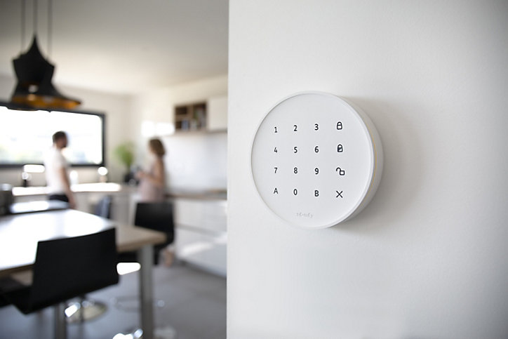 Clavier d'alarme intérieur à code Somfy Protect