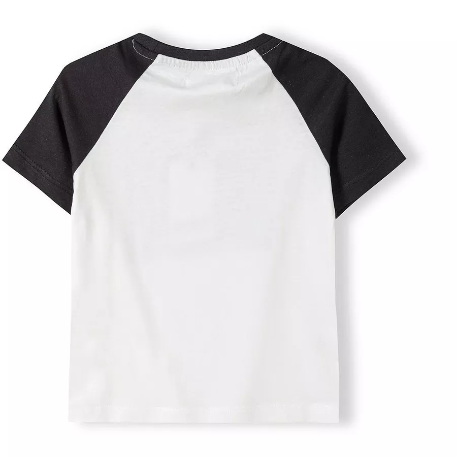 MINOTI T-Shirt CremeweißSchwarz