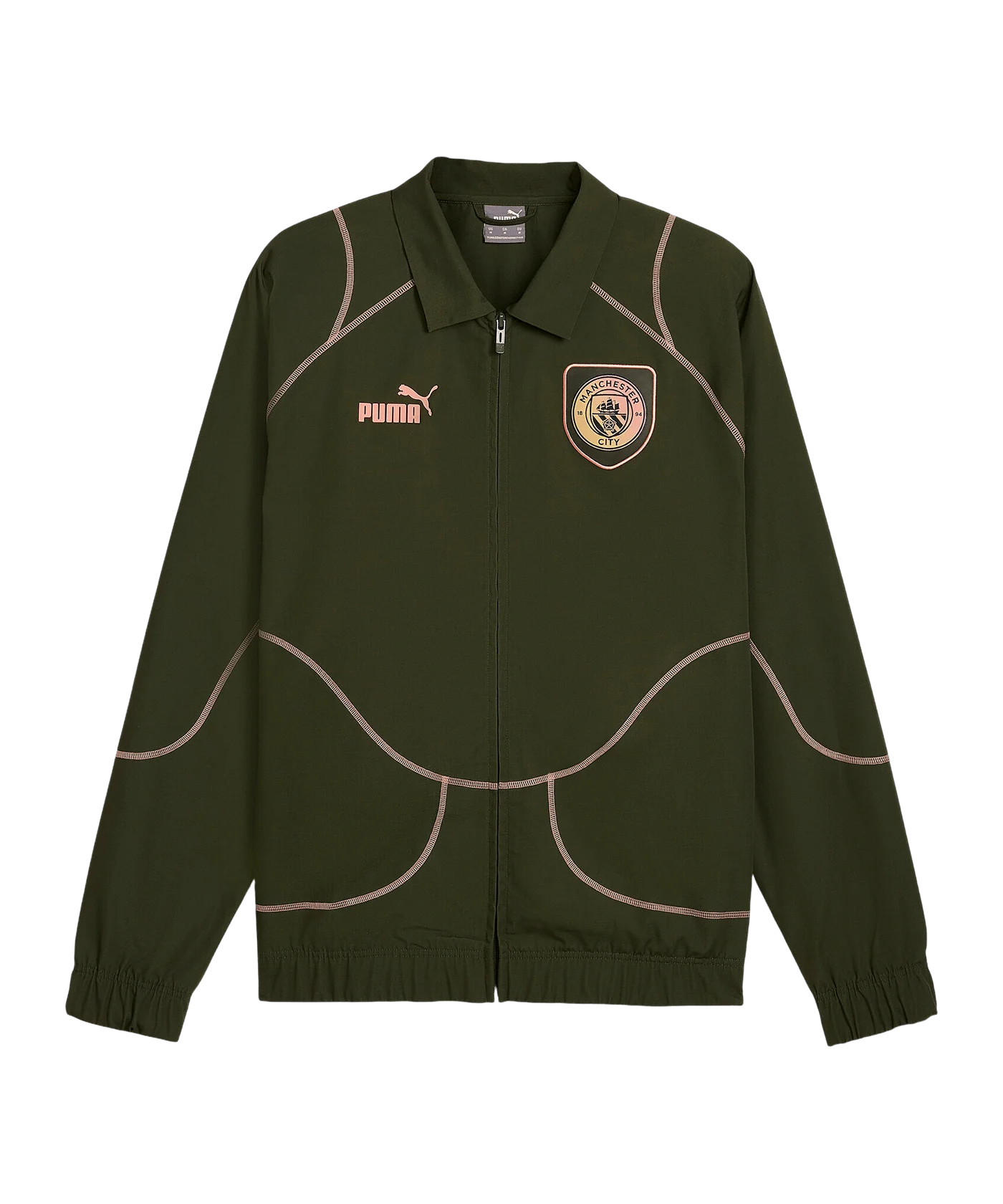 PUMA Manchester City ftblStatement Trainingsjacke Grün F29