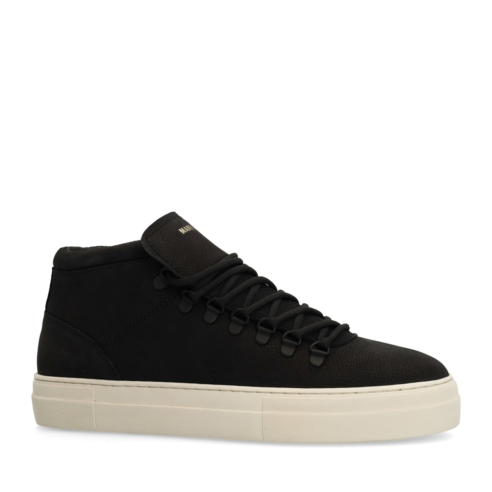 Zwarte nubuck sneakers