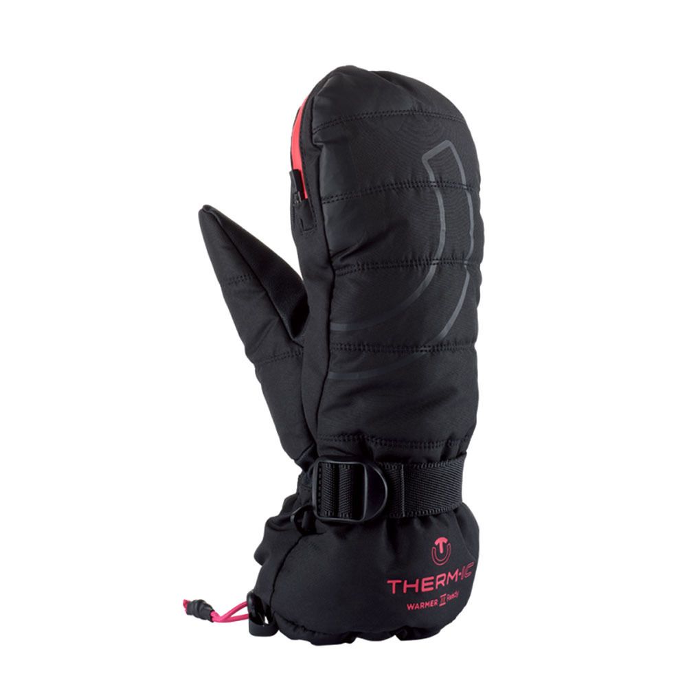 Therm-Ic WARMER READY - Moufles Femme noir/rose
