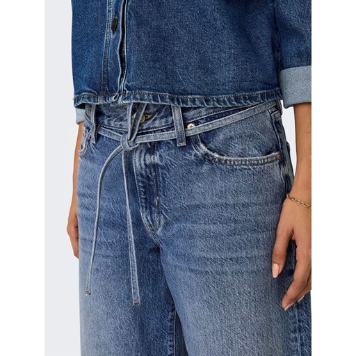 ONLY Gianna Jeans, Medium Blue Denim, W28/L32