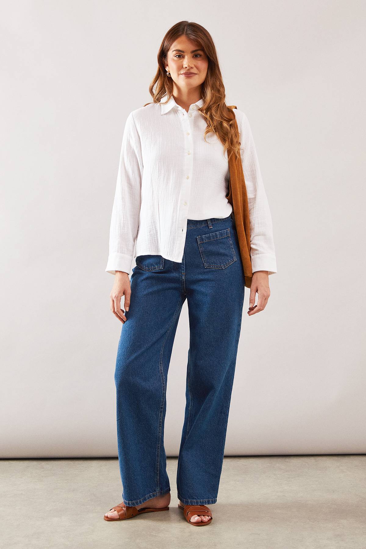 Wallis Chemise Boutonnée Texturée