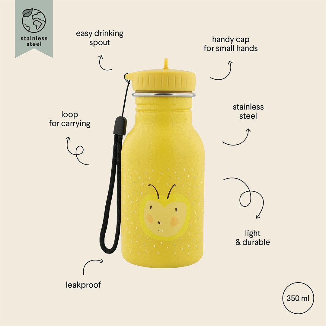 Trixie rvs drinkfles mrs. bumblebee - 350 ml