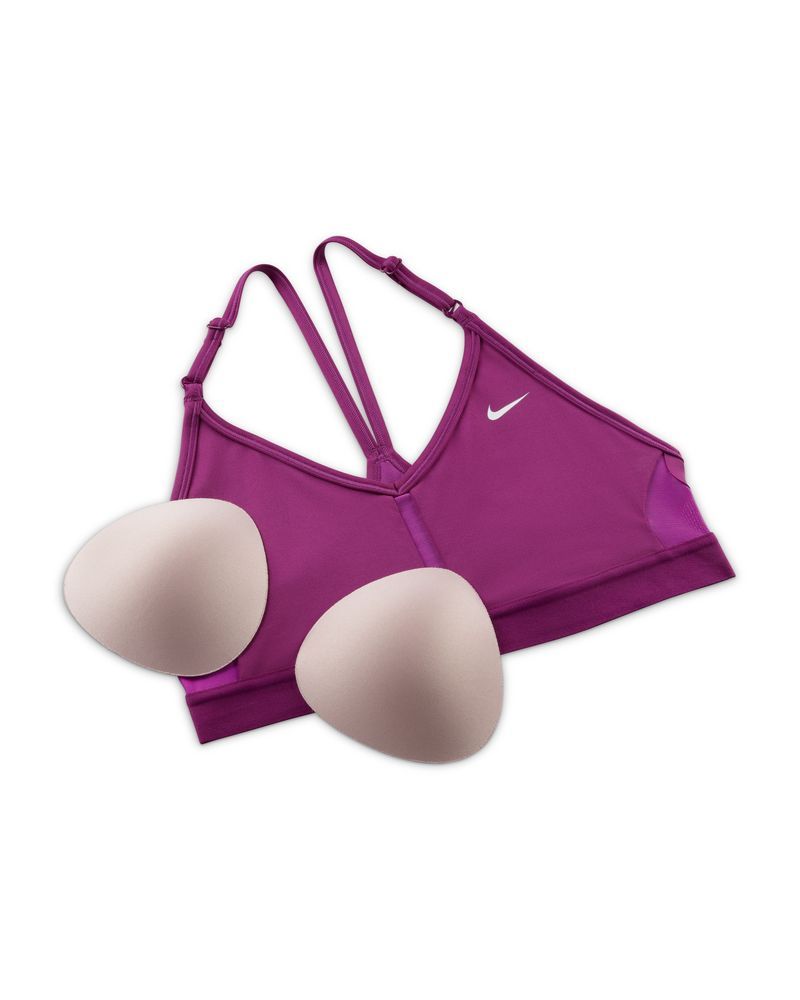 Brassière Nike Indy Violet & Blanc pour femme