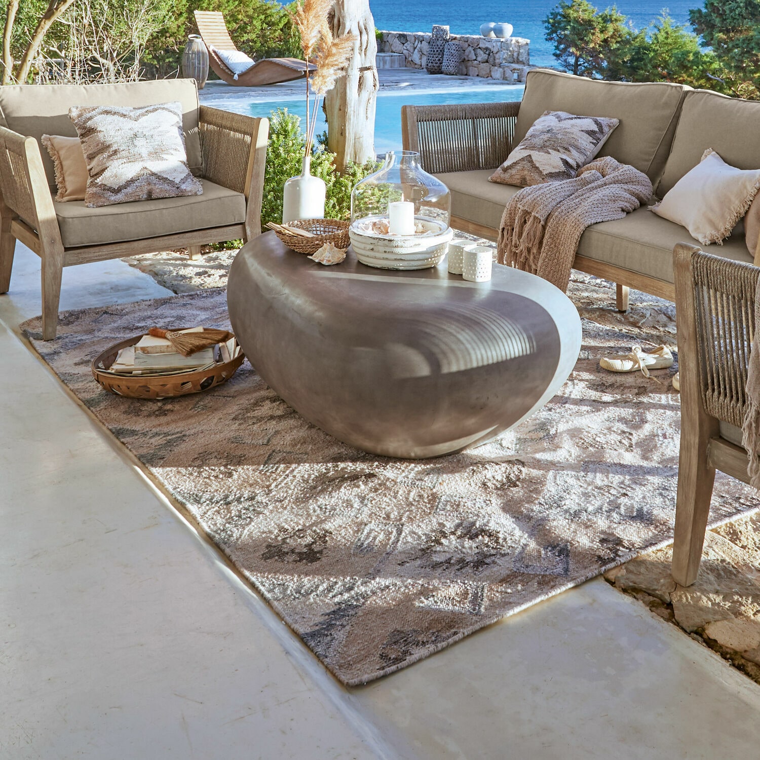 In-  &  Outdoor-Teppich Mellory 170x240 cm