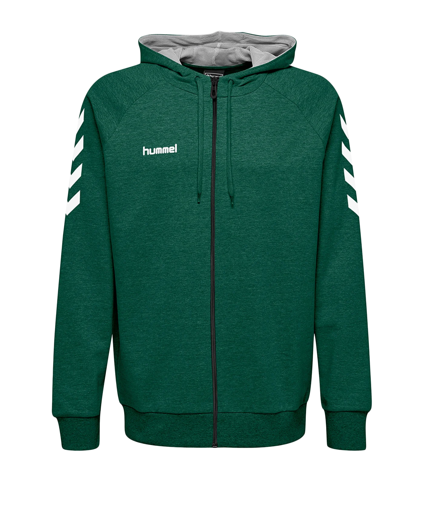 Hummel Cotton Kapuzenjacke Grün F6140