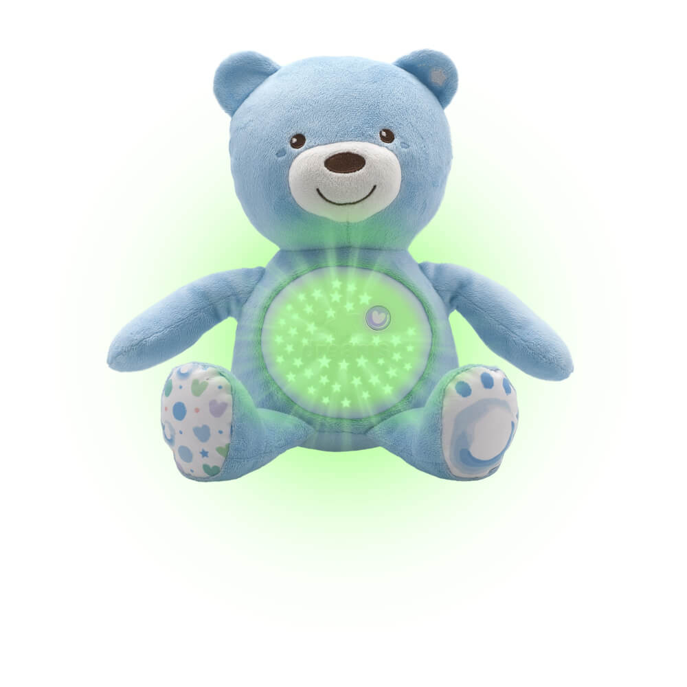 Chicco Lichtprojektoren Baby Bär, Hellblau