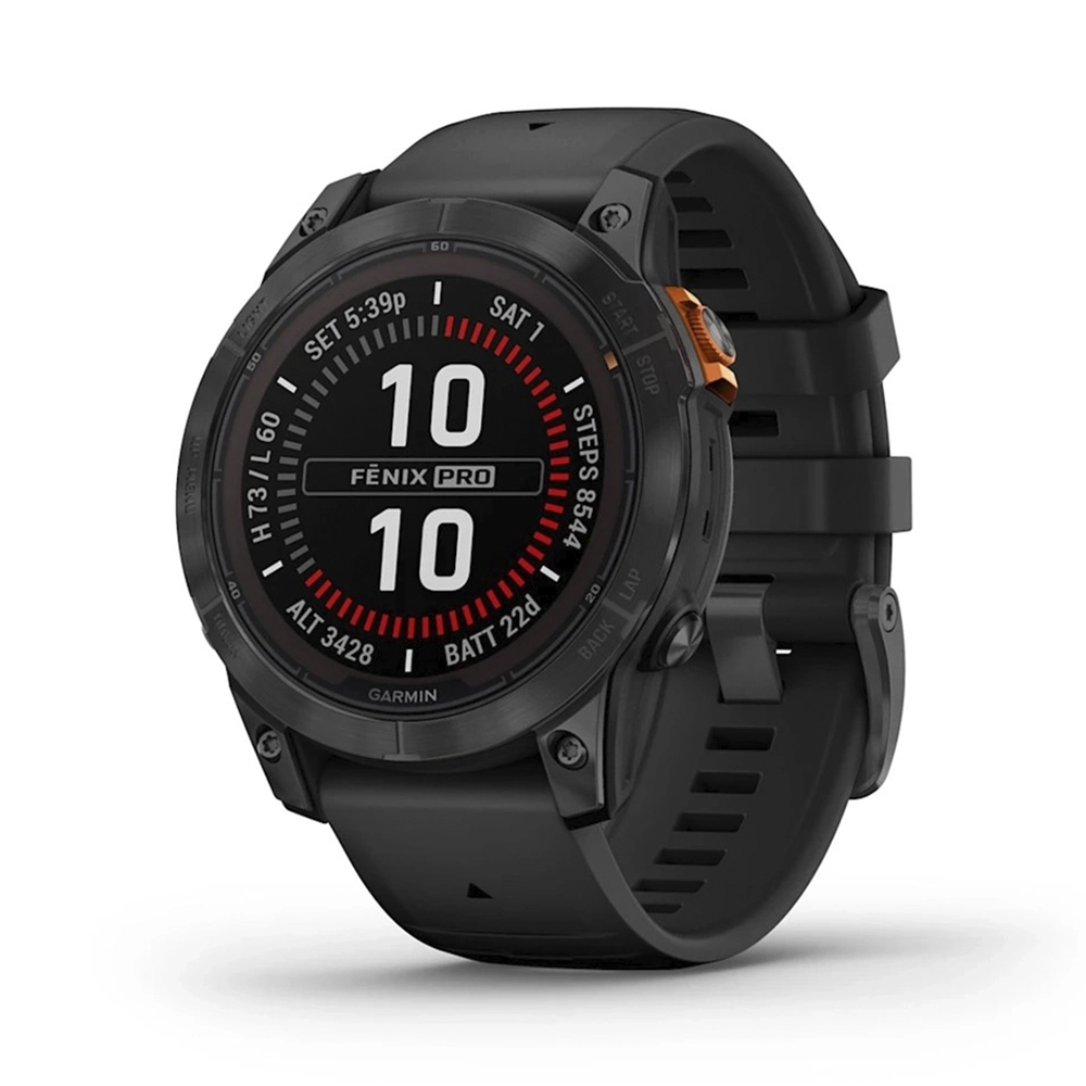 Garmin fenix 7 Pro Solar Smartwatch Schwarz/Schiefergrau 47mm