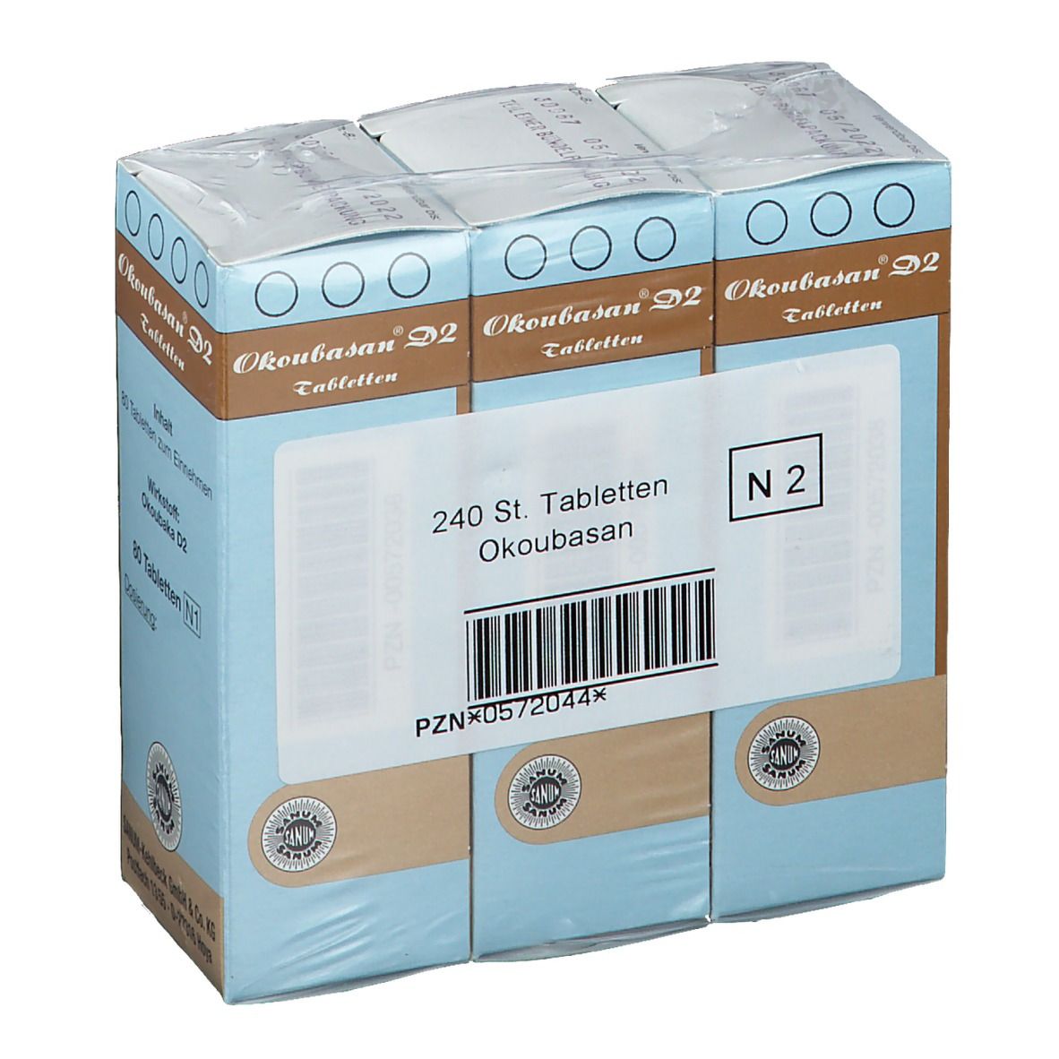 Okoubasan D2 Tabletten