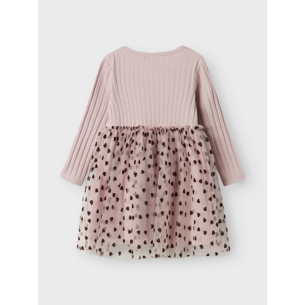 Køb Name It Burnished Lilac Nmfnea Ls Tyl Kjole