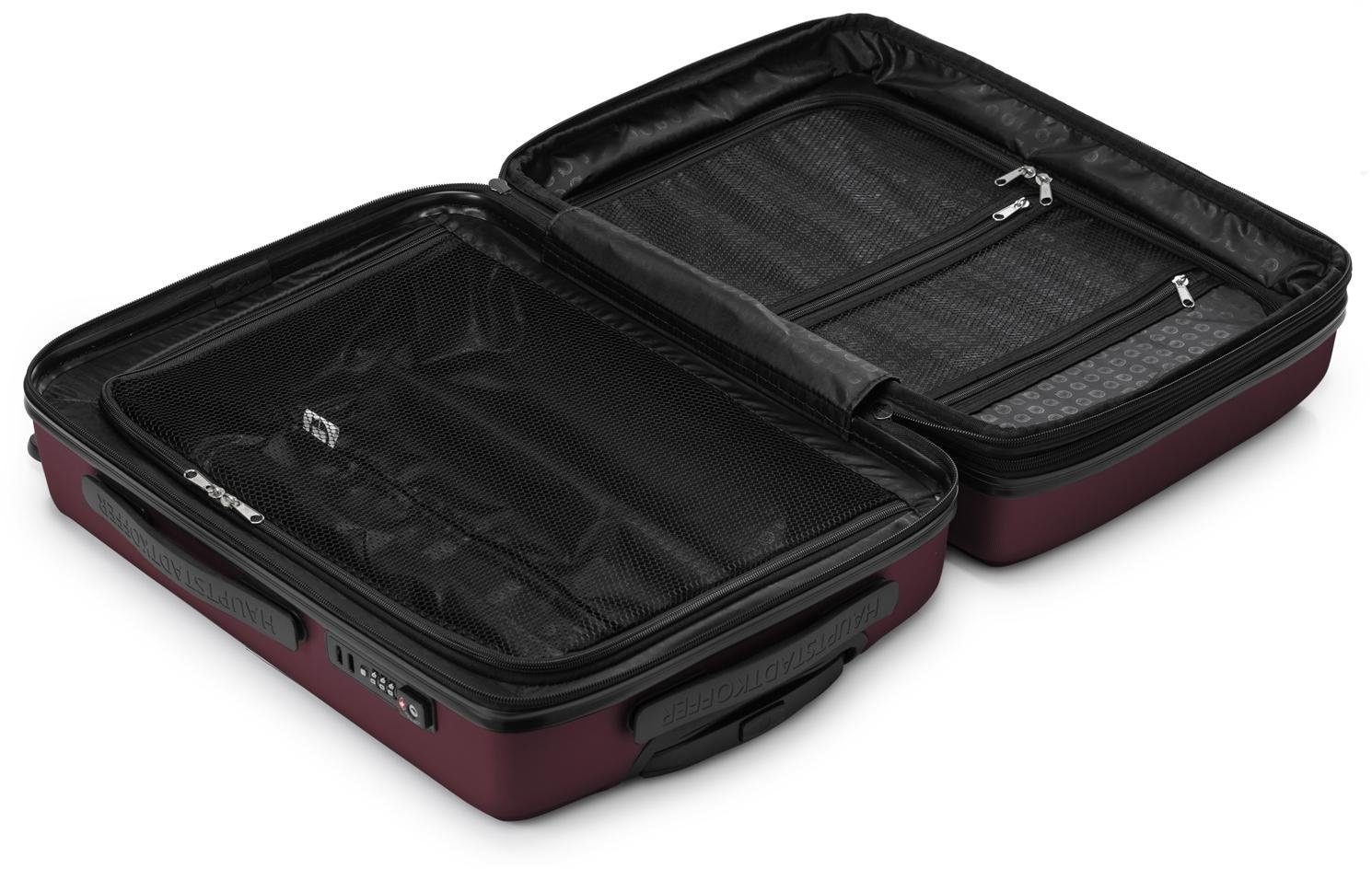 Hauptstadtkoffer Hartschalen-Trolley »Mitte, verschiedene Grössen und Farben« 37 l 4 Rollen Hartschalen-Koffer Reisegepäck TSA Schloss Volumenerweiterung bei M/L