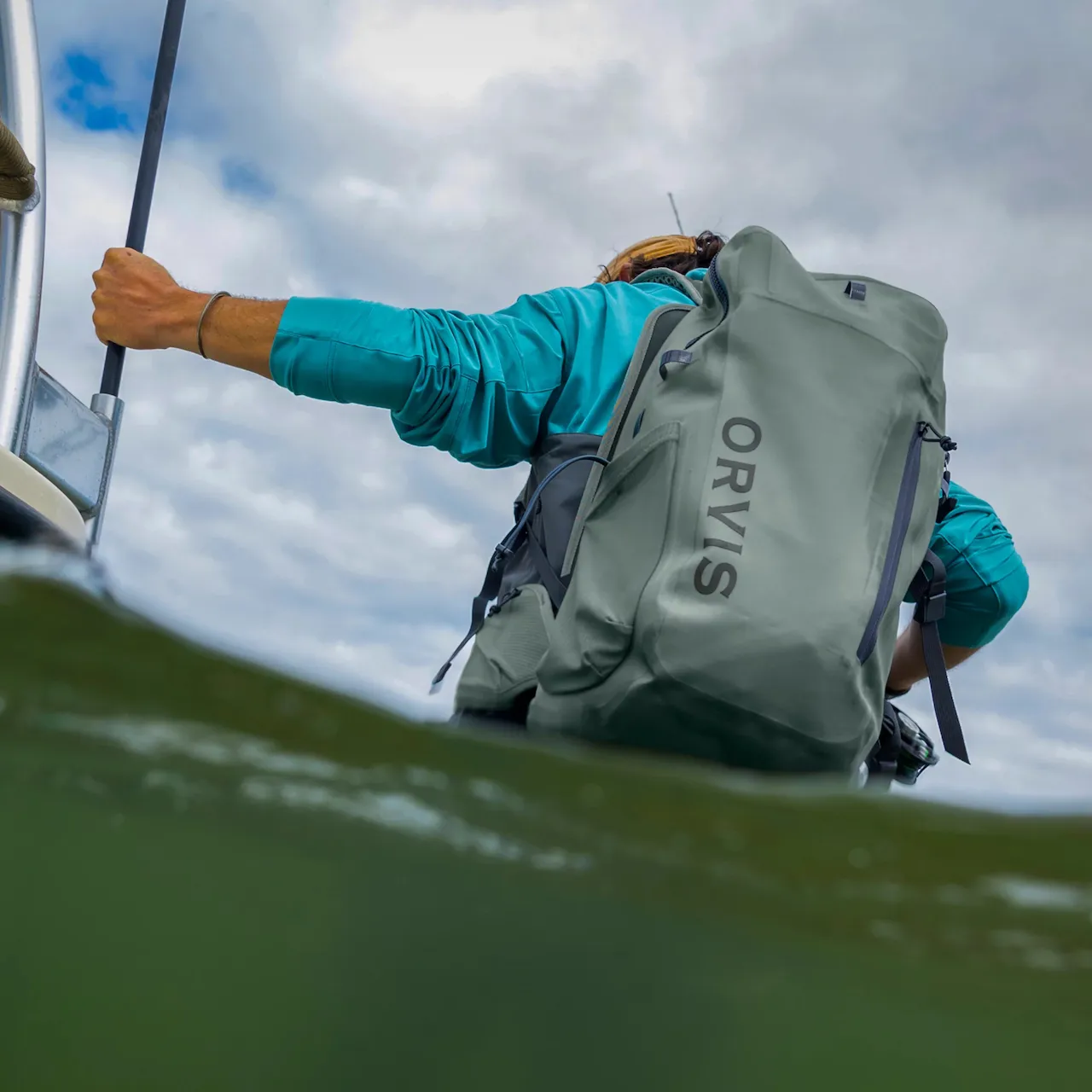 Orvis Pro Waterproof Backpack Cloudburst