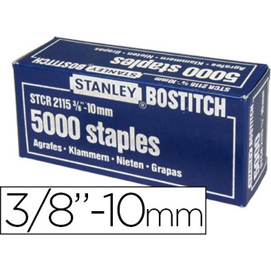 Agrafe Bostitch STCR 2115/ 10 mm - Boîte de 5000