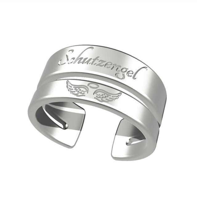 Schutzengel-Ring Silber 925 poliert