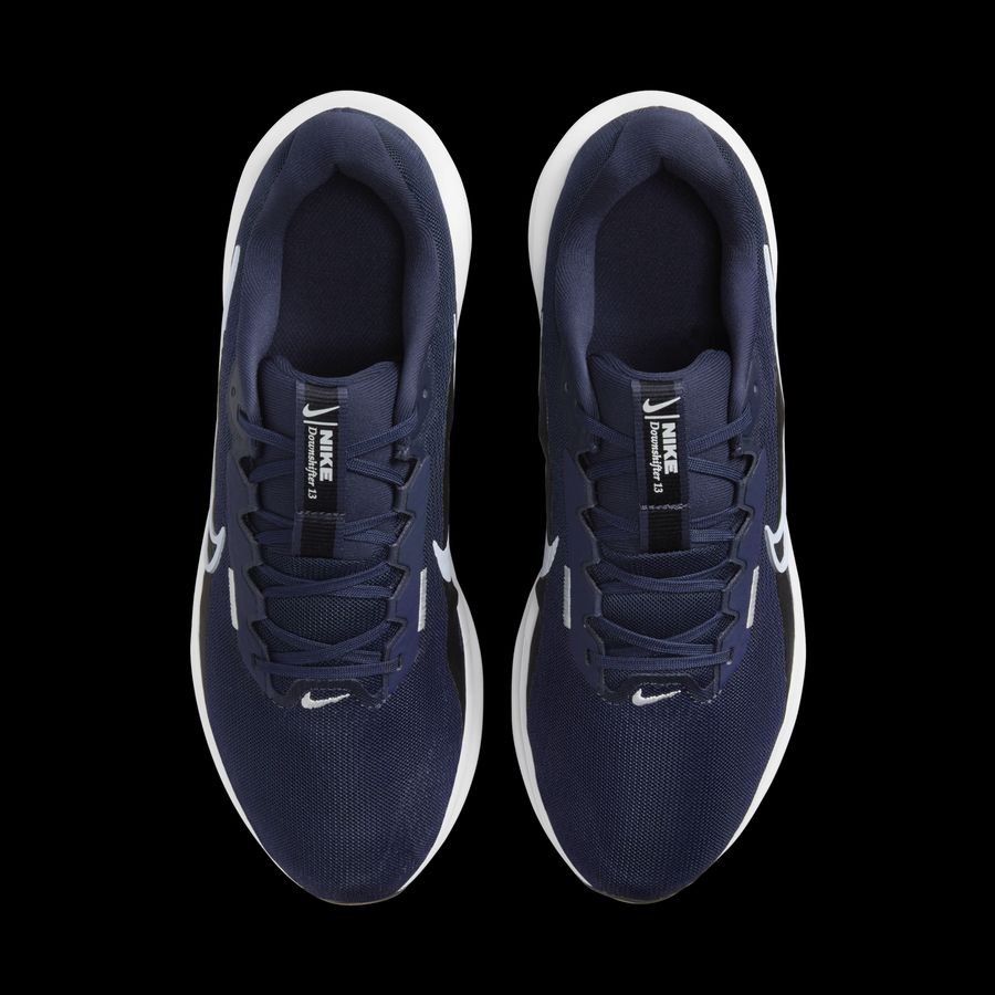 Nike Downshifter 13 Men's Road Runn MIDNIGHT NAVY/PURE PLATINUM-BLACK-W