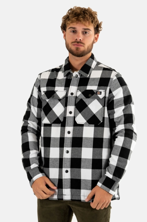 Chemise dickies sherpa lined sacramento blk1 black