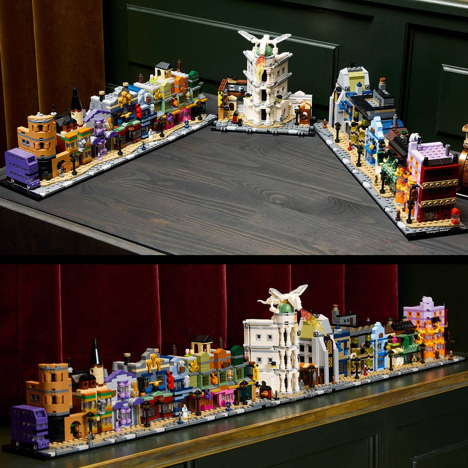 LEGO Harry Potter De Wegisweg tovenaarswinkels 76444