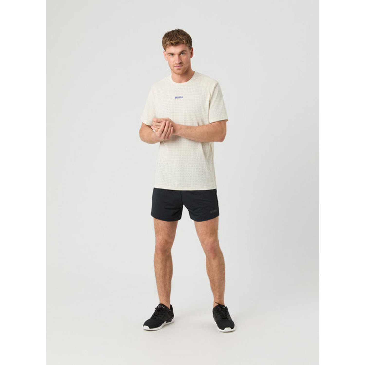 Björn Borg Running Perforated T-Shirt Heren