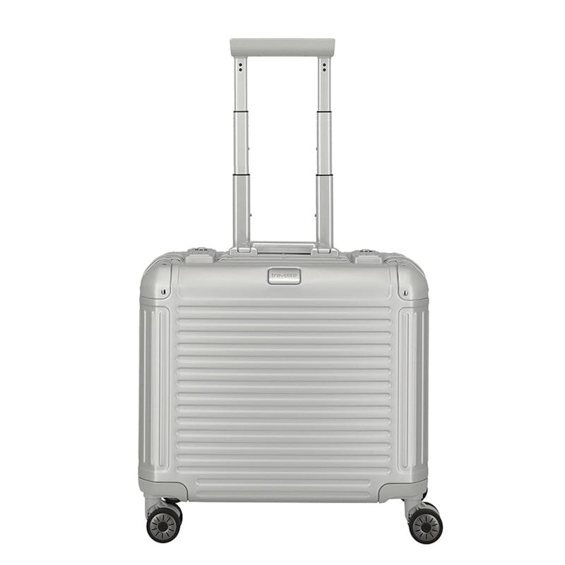 Travelite Next 4W Business Trolley Aluminium Silver