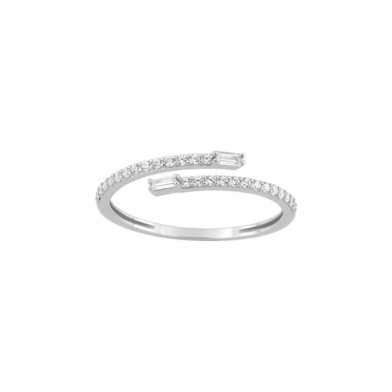 Bague Femme - Oxyde de zirconium - Or 9 Carats