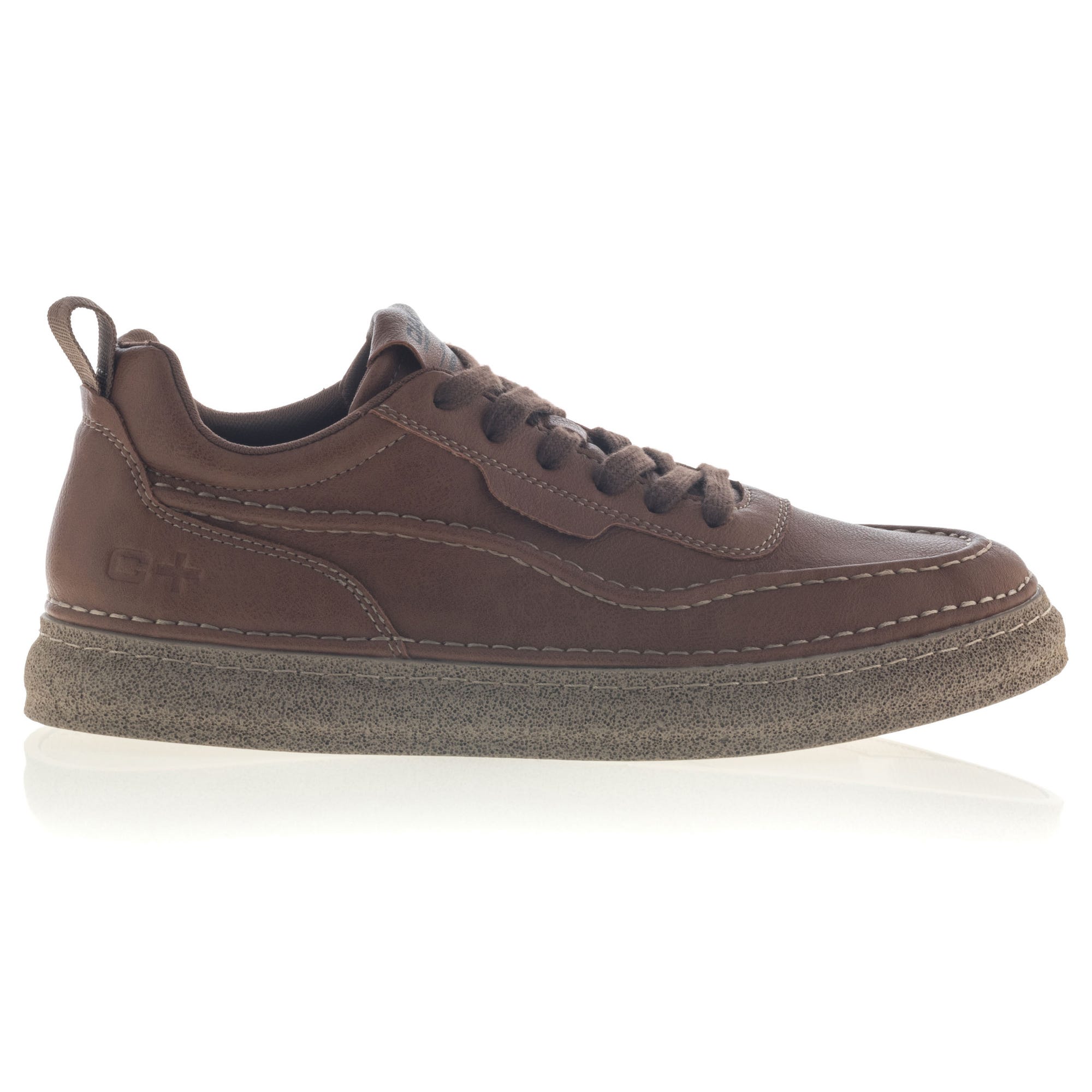 Baskets basses Homme cognac