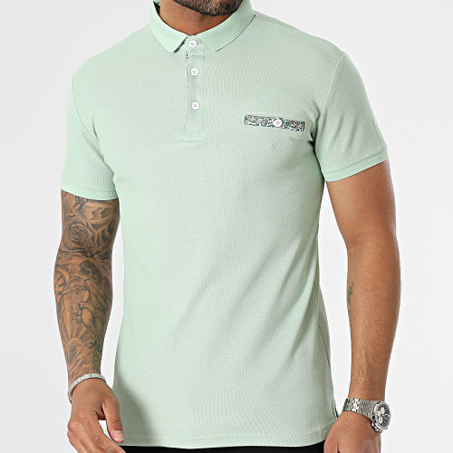 Polo Manches Courtes 151 Vert Clair