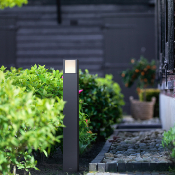 Philips tuinpaal Arbour geïntegreerde LED 77 cm 4W 800 lm antraciet