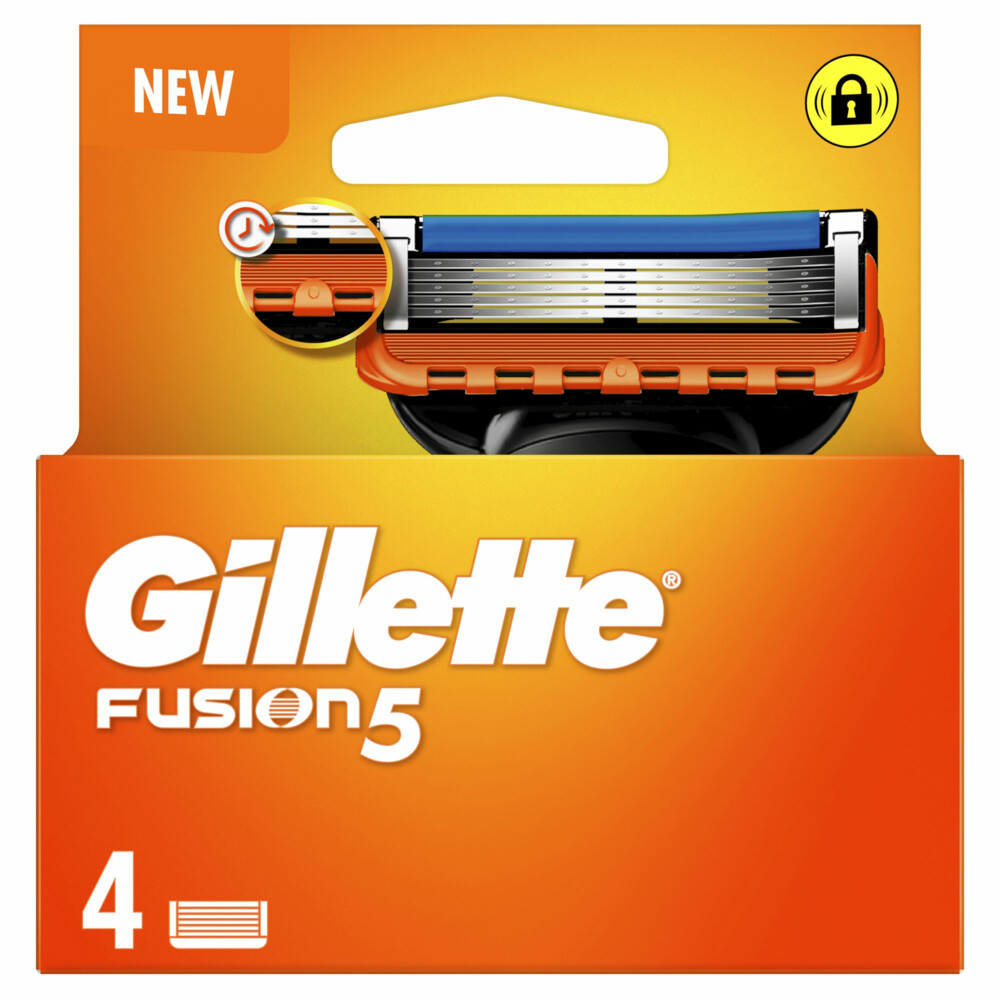 Gillette Scheermesjes Fusion 5 4 stuks