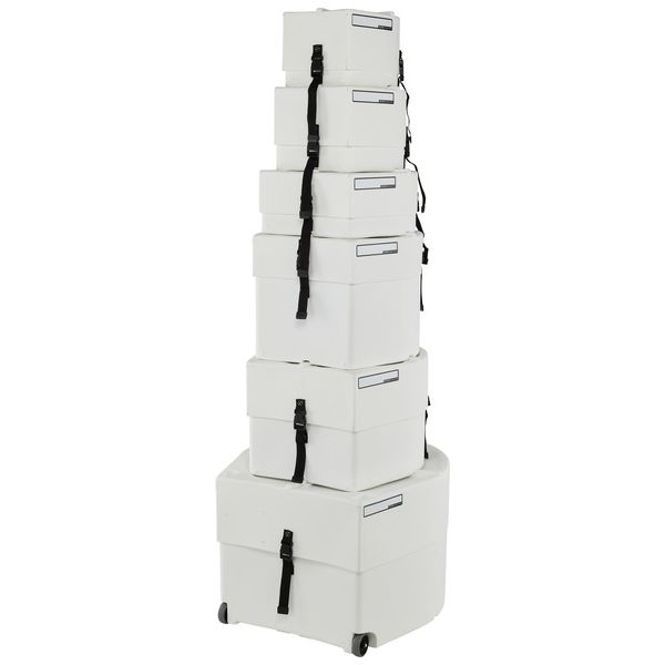 Hardcase HRockFus6 F.Lined Set White