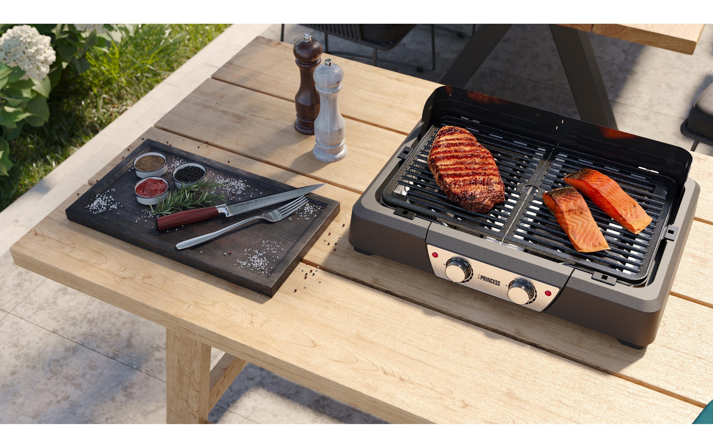PRINCESS Tischgrill »BBQ 2000 W« 2000 W