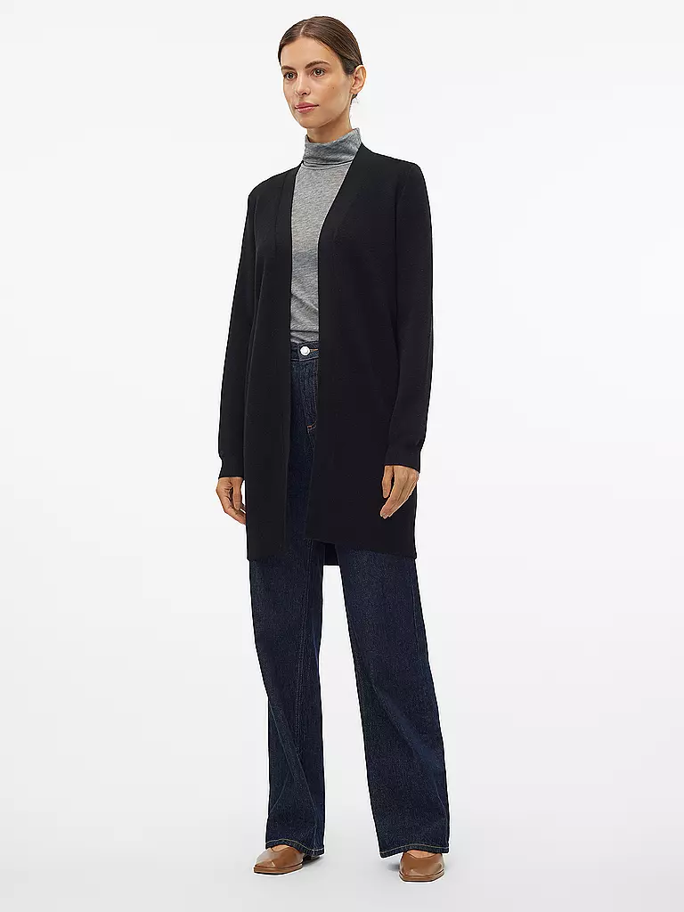 VERO MODA Strickjacke  VMNANCY  schwarz