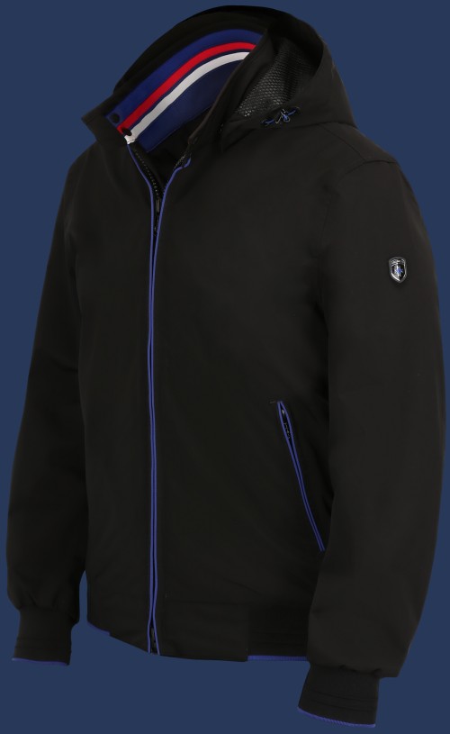 College HiDansAirTec, Black/Royalblue