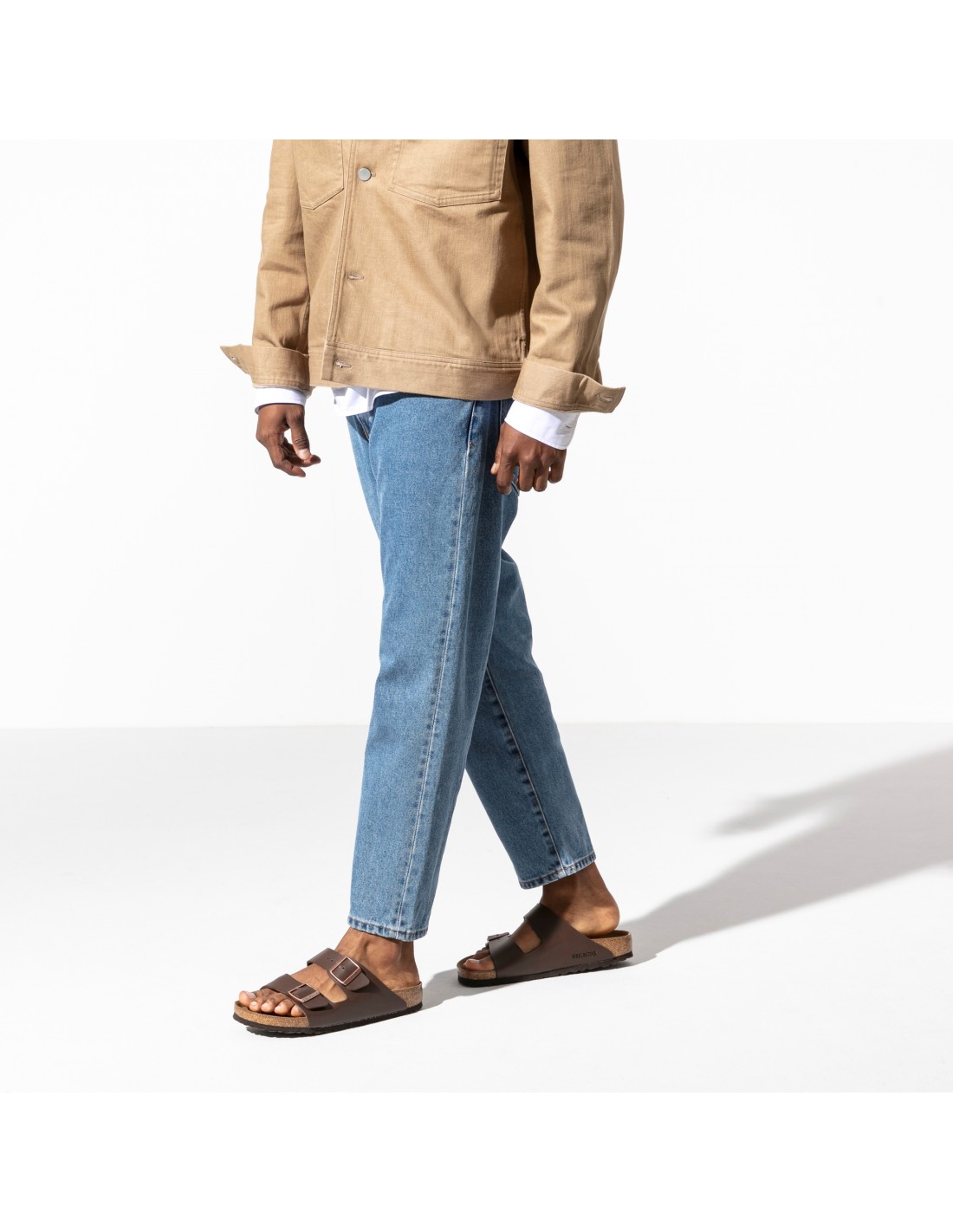 birkenstock Mules Homme Arizona Bf Dark Brown