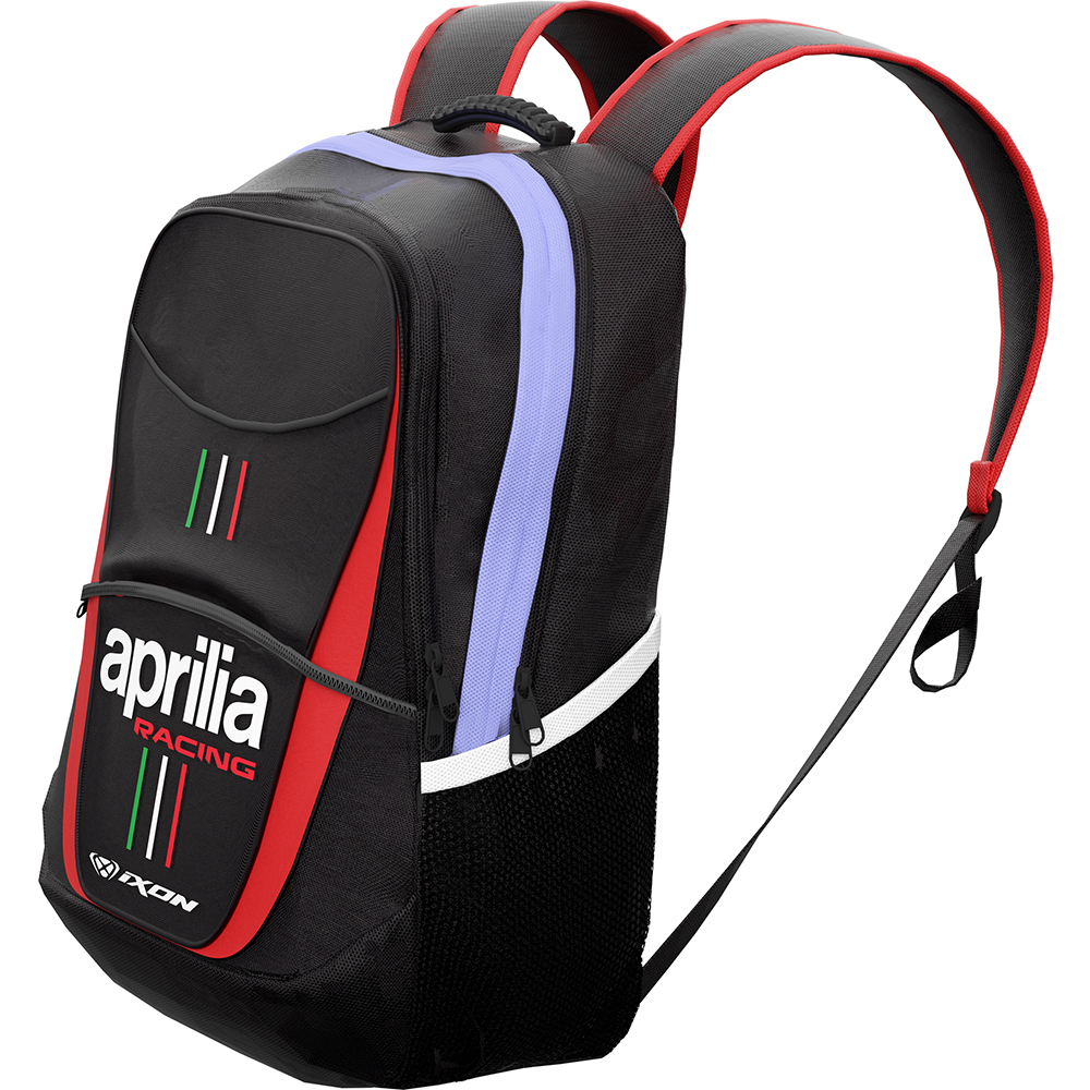 Ixon - Sac à dos Aprilia 22 Noir / Rouge / Bleu