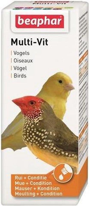 Beaphar Multi-Vitamine Vogel - 20 ml - Vogelvoer