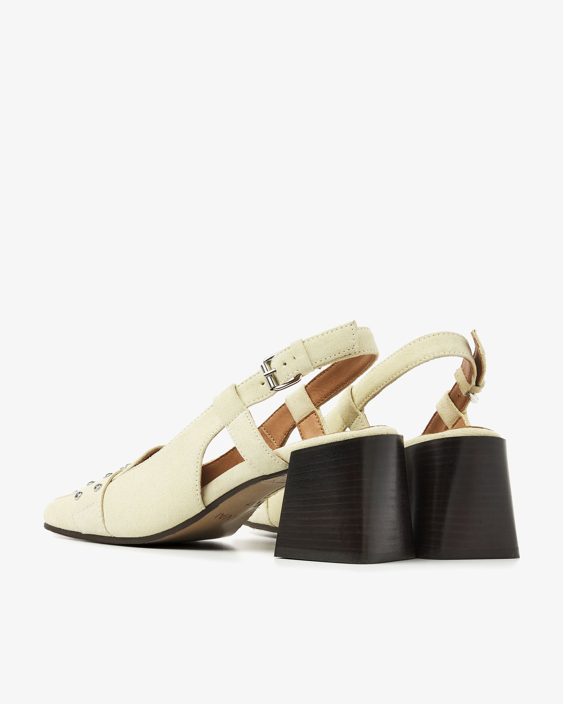 VIA VAI gele slingbacks Laine Julia