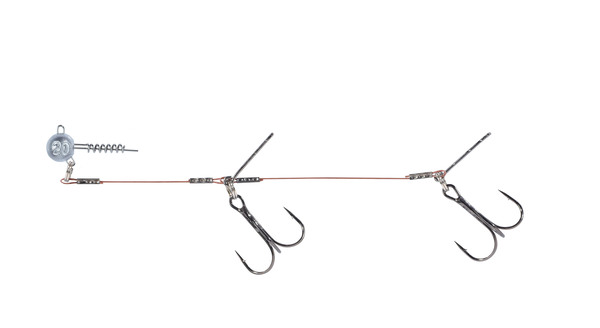 Balzer Soft Lure Rig   Screw Jighead 14cm