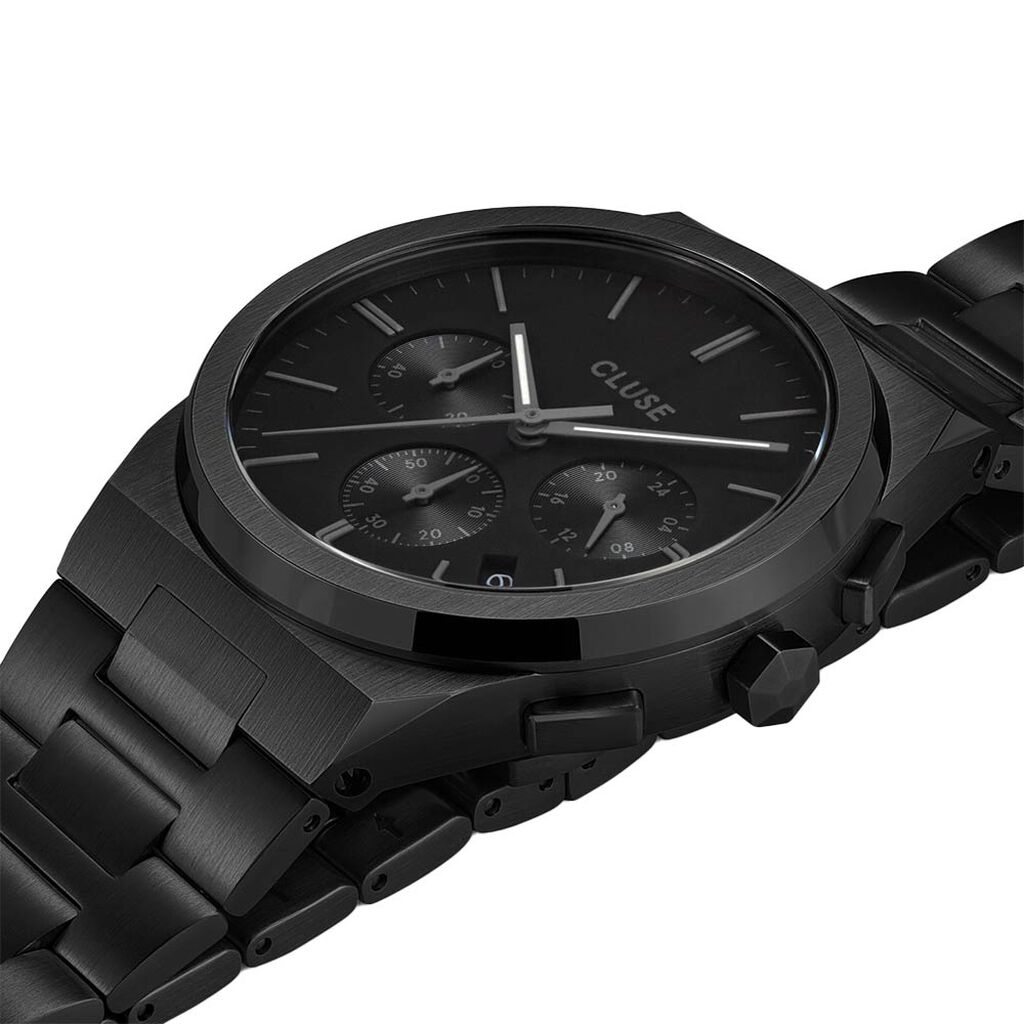 Montre Cluse Vigoureux Chrono Noir