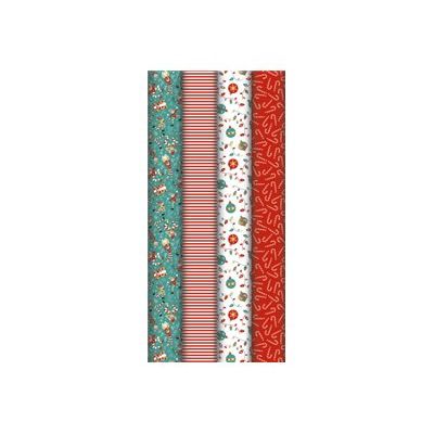 Clairefontaine Excellia Christmas - Emballage cadeau - 70 cm x 2 m - 80 g/m² - leprechauns