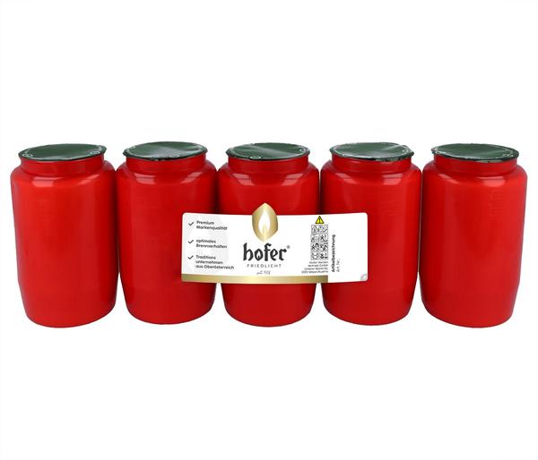 Hofer Kompositions-Öl-Licht Nr. 3, rot,