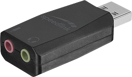 Speedlink - VIGO USB lydkort, sort