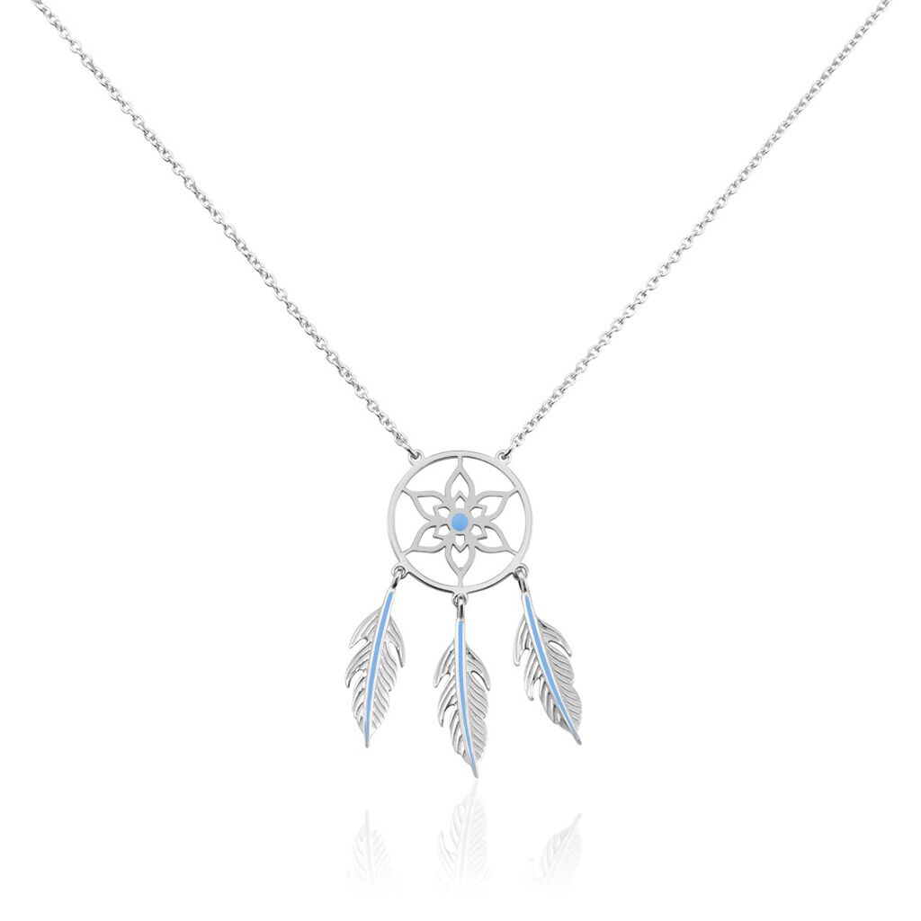 Collier Argent Polygale